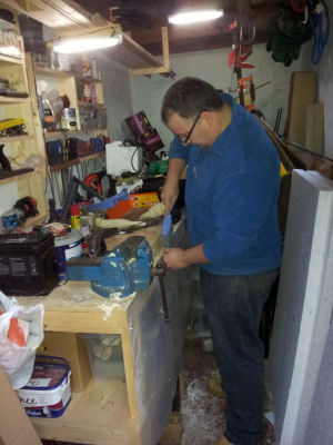 Me in my shed :)
